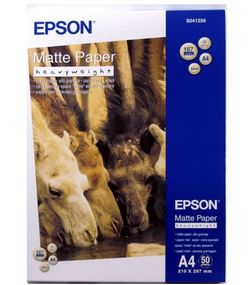 Бумага Epson A4 Matte Paper-Heavyweight, 50л. (C13S041256)