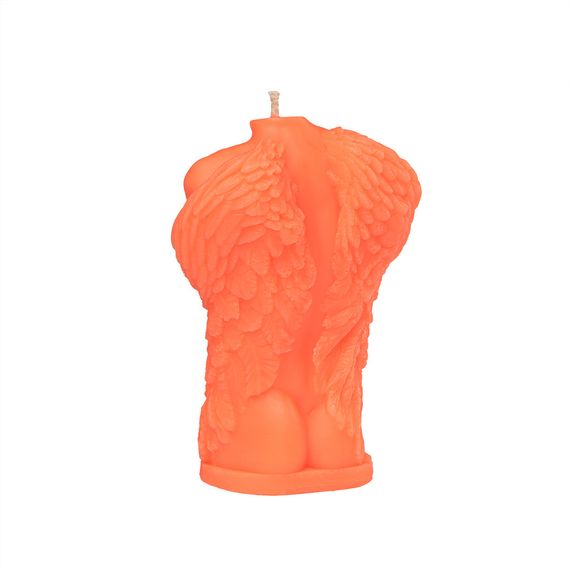 Свічка LOVE FLAME - Angel Man Orange Fluor, CPS07-ORANGE Sex Aura | Зображення 2