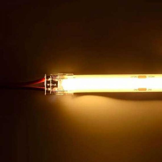 Конектор PROLUM™ для LED стрічки 8ММ (провід + зажим) | Зображення 2