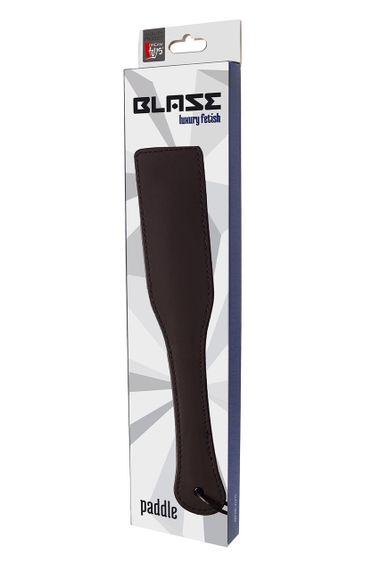Паддл гладкий с петлей на рукоятке Dream Toys Blaze Luxury Fetish черный Sex Aura | Зображення 9