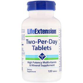 Витаминно-минеральный комплекс Life Extension Two-Per-Day 120 Tabs