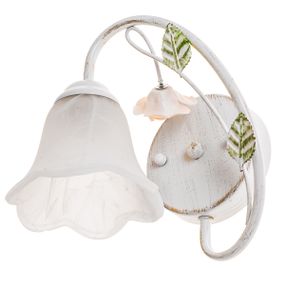 Бра настенное накладное классическое BKL-521W/1 E27 WH