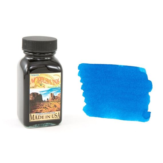 Чернила для перьевых ручек Noodler`s Ink 85г, бирюзовый (Eel Turquoise)