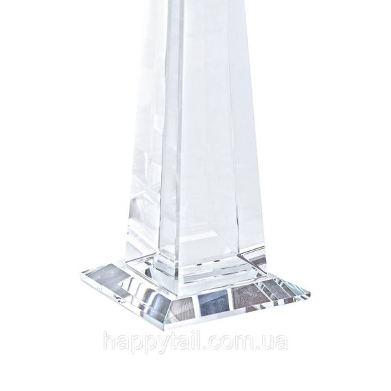Свічник 22.5 (см) скляний високий HP36560M | Зображення 4