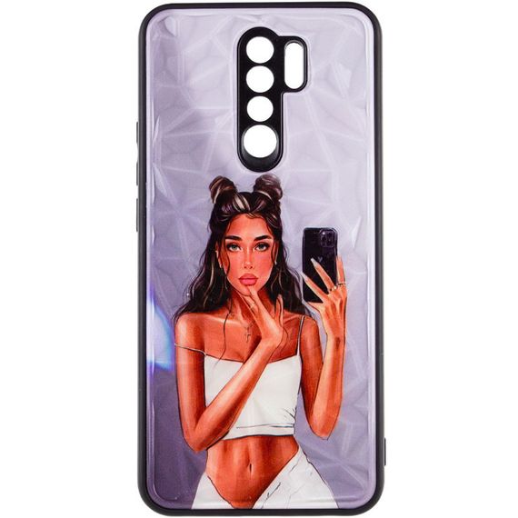 TPU+PC чохол Prisma Ladies для Xiaomi Redmi 9 TPU+PC, Black in White | Зображення 1