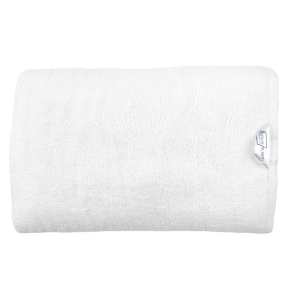 Полотенце махровое с петелькой SoundSleep Lenity 70х140 см 400 гм2 белое (94313277) | Зображення 1