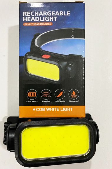 Налобный фонарь с красным светом Bailong BL-008 на голову яркий аккумуляторный СОВ CREE влагозащита micro USB | Зображення 9