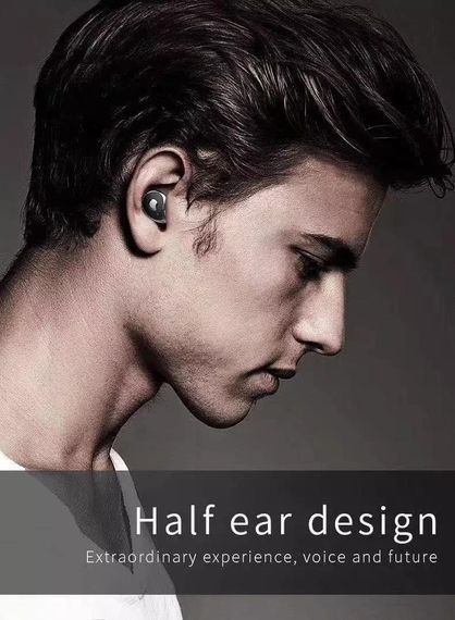Бездротові Bluetooth-наушники MDR HBQ SE6 TWS ∙ Наушники TWS HBQ SE6 бездротові легкі кристально чистий звук | Зображення 5