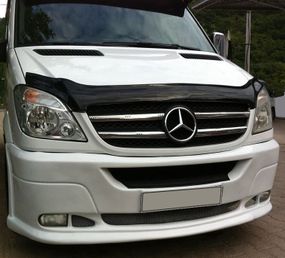 Дефлектор капота 2006-2013 (EuroCap) для Mercedes Sprinter