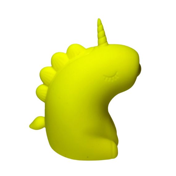 Стимулятор клітора з пульсацією UNIVIBE Єдиноріг, 5 режимів, жовтий Sex Aura | Зображення 6