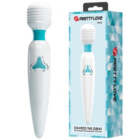 Вибратор-микрофон PRETTY LOVE Cloud 7 режимов, белый, 25 х 4.5 см sexstyle