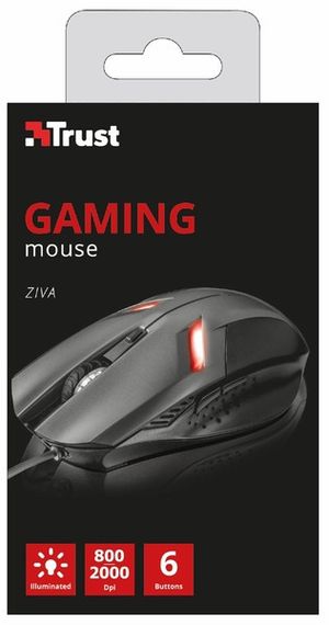 Миша Trust Ziva Gaming Mouse | Зображення 2