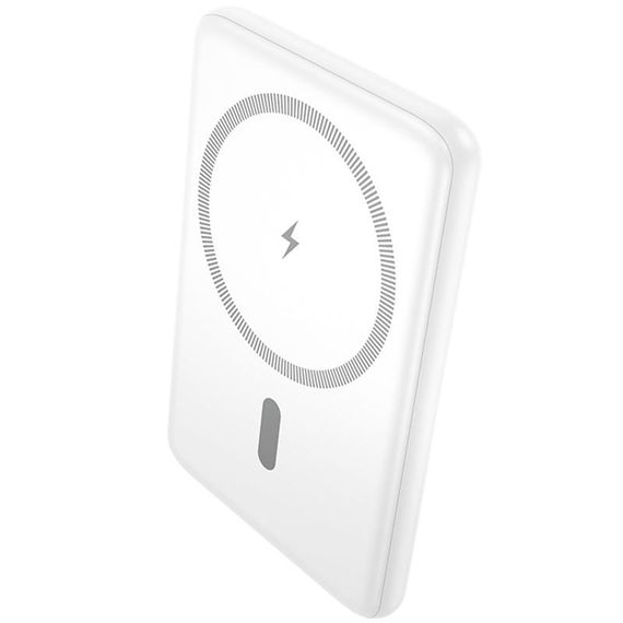 Портативний ЗП Power Bank Hoco J140A Tony ultra-thin PD20W з БЗП 5000 mAh White | Зображення 1