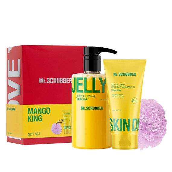 Подарунковий набір Mr. Scrubber Gift Set Mango King