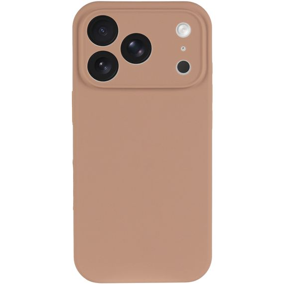 Чохол Silk Full Camera Protective (AA) NO LOGO для Apple iPhone 17 Pro / 18 Pro (6.3") Бежевий / Desert Gold | Зображення 1
