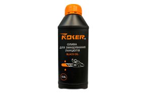 Масло для смазки цепей Noker - 0,5л Black Oil