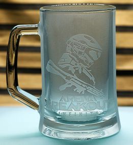 Пивний келих 670 мл Arena Breakout з гравіюванням подарунок для геймера фаната  ігровий кухоль для пива Арена