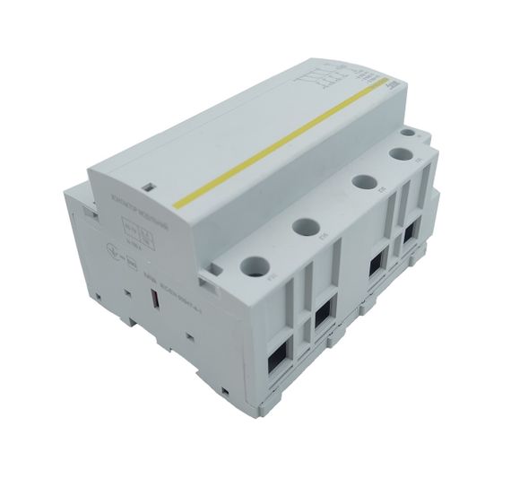 Контактор модульный КМ-6-100-40 100А 230AC 4NO 4р 6мод. Ny95503911 | Зображення 1