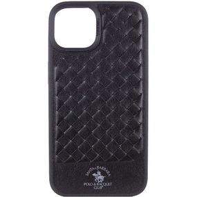 Шкіряний чохол Polo Santa Barbara для Apple iPhone 15 Plus (6.7") Black