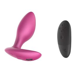 Анальна смарт-вібропробка We-Vibe Ditto+ Cosmic Pink, 10 режимів, пульт ДК