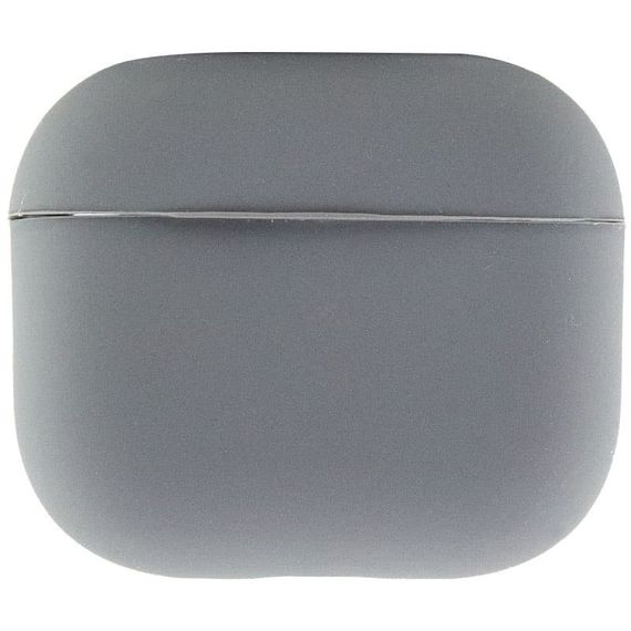 Силиконовый футляр для наушников AirPods 3 Серый / Gray