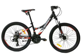 Велосипед гірський 26" Crosser Nio рама 14", 21 швидкість Shimano, дискові гальма, алюміній