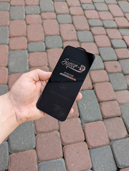 Захисне скло 5D для Nothing Phone 1 Mietubl чорне
