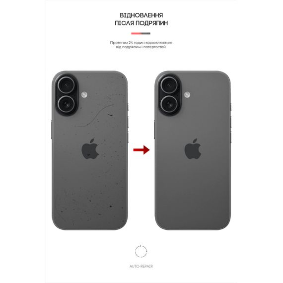 Плівка захисна Armorstandart Back panel Carbone Apple iPhone 17 (ARM86191) | Зображення 2