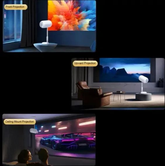 Портативный проектор Android 13 (TS-6) | Зображення 6