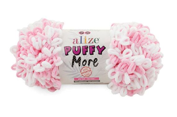 ALIZE PUFFY MORE 6559 алізе пуффі море алізе пуффі мо плюшева пряжа