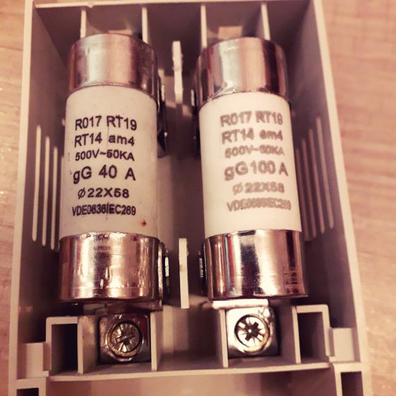 Змінний керамічний запобіжник DC до 40a 500v | Зображення 1