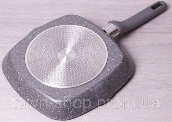 Сковорода-гриль Kamille Granite 28х28см KM-4278GR | Зображення 1