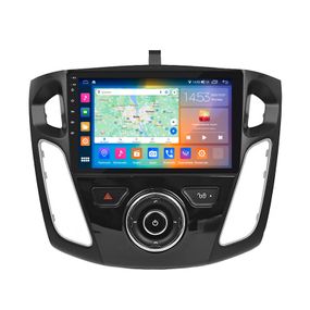 Штатна магнітола 9" Lesko для Ford Focus III Рестайлинг 2014-2019 4/64Gb CarPlay 4G Wi-Fi GPS Prime Форд
