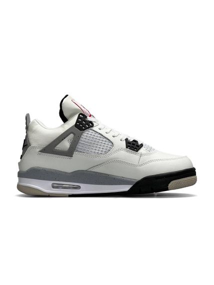 Чоловічі кросівки Air Jordan 4 Retro M White Cement , весна, літо, осінь , В'єтнам 45 28.5-29 см | Зображення 3
