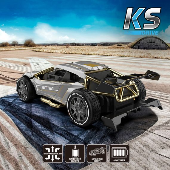 Машинка на радіокеруванні "Extreme Ricing" SL-8212ARHS, світло | Зображення 8