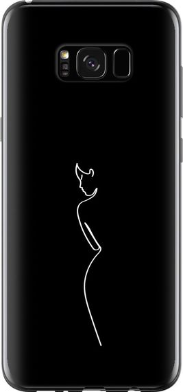 Чехол на Samsung Galaxy S8 Plus Силуэт1 "4590u-817-17620"