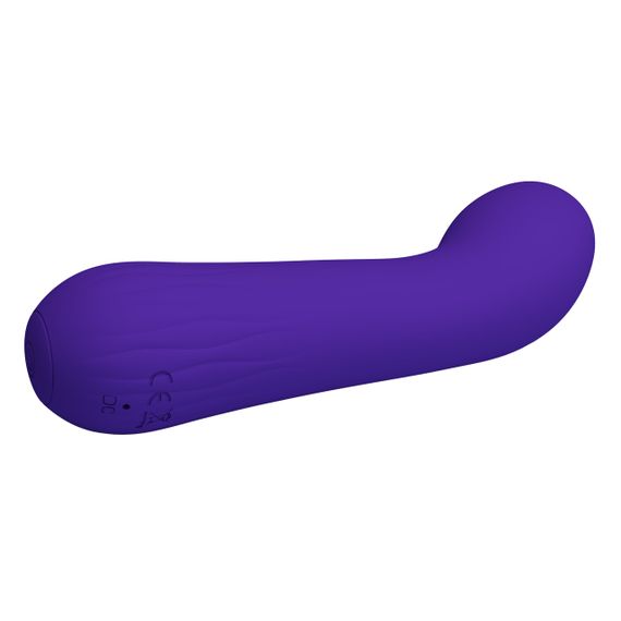 Вібромасажер для стимуляції точки G Pretty Love - Faun Dark Purple, BI-014724-3 Sex Aura | Зображення 8