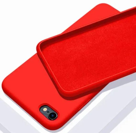 Силіконовий чохол Apple Silicone Case Red для iPhone XR | Зображення 1