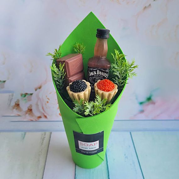 Мило ручної роботи букет закуска до віскі