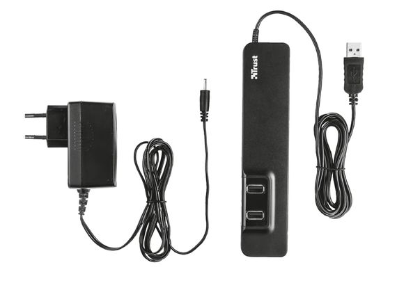 USB-хаб Trust Oila 7 Port USB 2.0 Hub - black (20576_TRUST) | Зображення 4