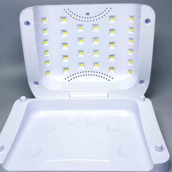 Лампа для нігтів на акумуляторі LEDME 5B 120W (біло-блакитна) | Зображення 1