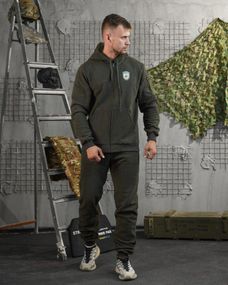 Флисовый костюм олива  Вірний назавжди НП5545