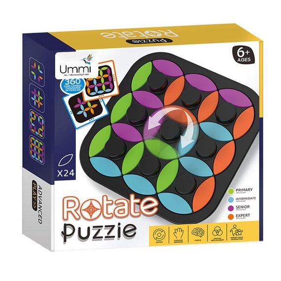 Настільна інтерактивна гра Ummi 22049 Rotate Puzzle Black | Зображення 4