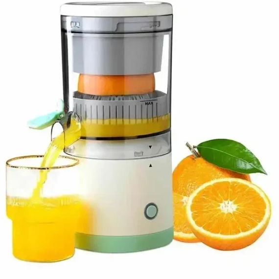 ОЧЕНКА! Акумуляторна соковичавниця Citrus Juicer від USB 0.4 л (Плохе паковання, немає носика 3424) | Зображення 3