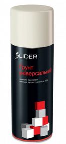 Емаль аерозольна Slider ґрунтована 400 мл Сіра