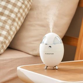Ультразвуковой увлажнитель воздуха Humidifier в форме яйца Белый