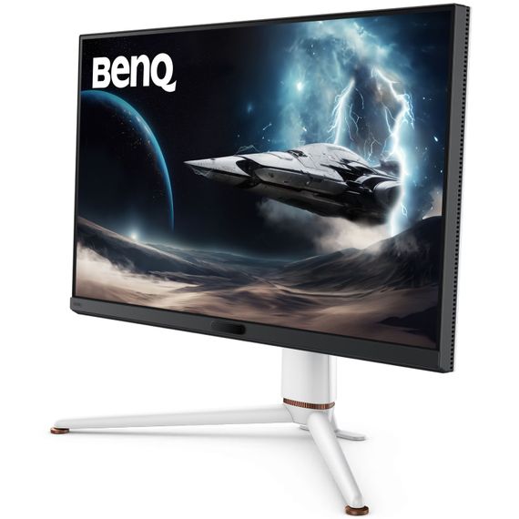 TFT 31.5" BenQ EX321UX, 4K UHD, IPS, 144Hz, HDMI, DP, USB- C, USB-hub, білий | Зображення 1