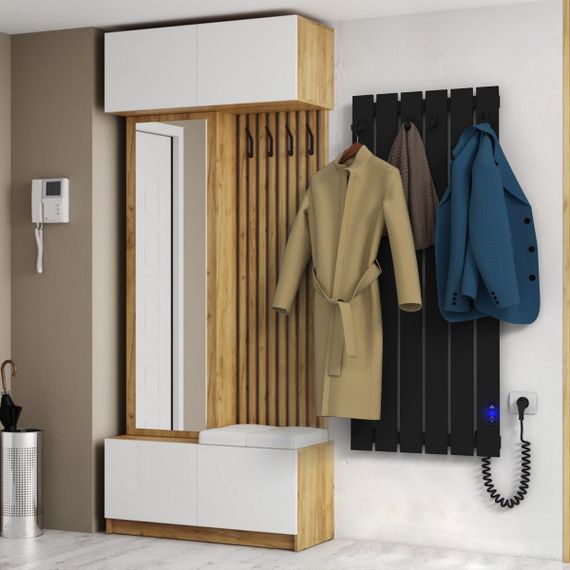 Електрична рушникосушарка Laris Зебра Бостон ЧФ(Ч)6 1200 Е (підкл. справа) | Зображення 5