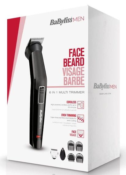 Набір для стрижки волосся BaByliss, MT725E, 6 в 1, 6 насадок, чорний (MT725E) | Зображення 8