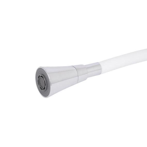 Смеситель для кухни Lidz Tani 007F3 с гибким изливом (k40) LDTAN007F3WCR40423 Chrome/White | Зображення 6